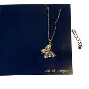 Violet Harper Gold Butterfly Bracelet‎